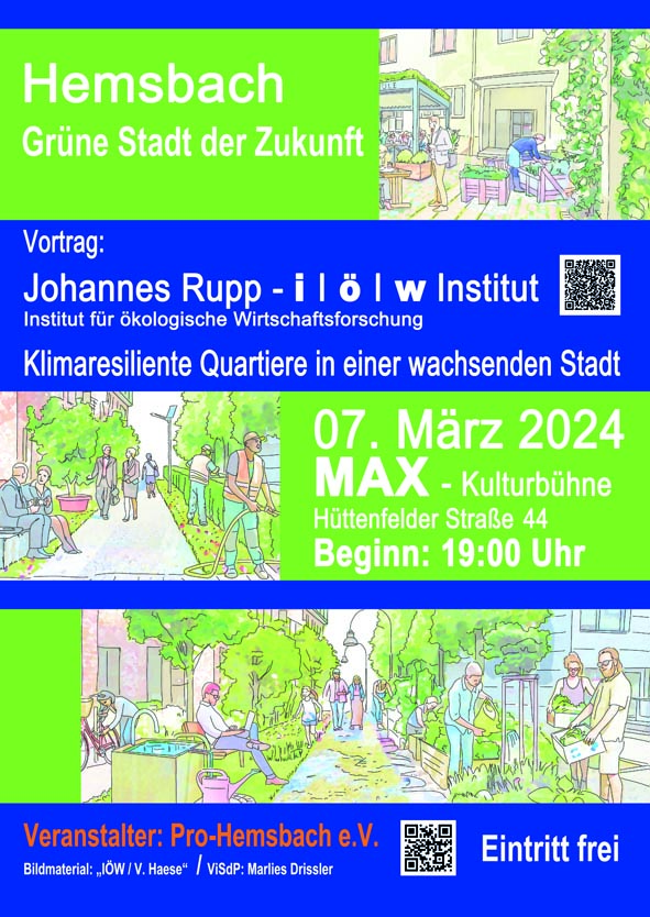 Klimaresiliente Wohnquartiere: Nachhaltige Entwicklung im Fokus