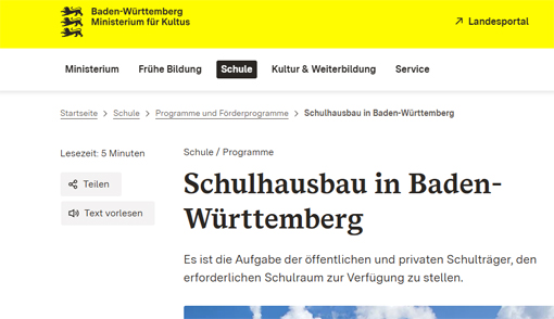 Berechnungsgrundlage für Variante Schillerschule und Variante Sportplatz am BIZ dem GR zur Verfügung zu stellen