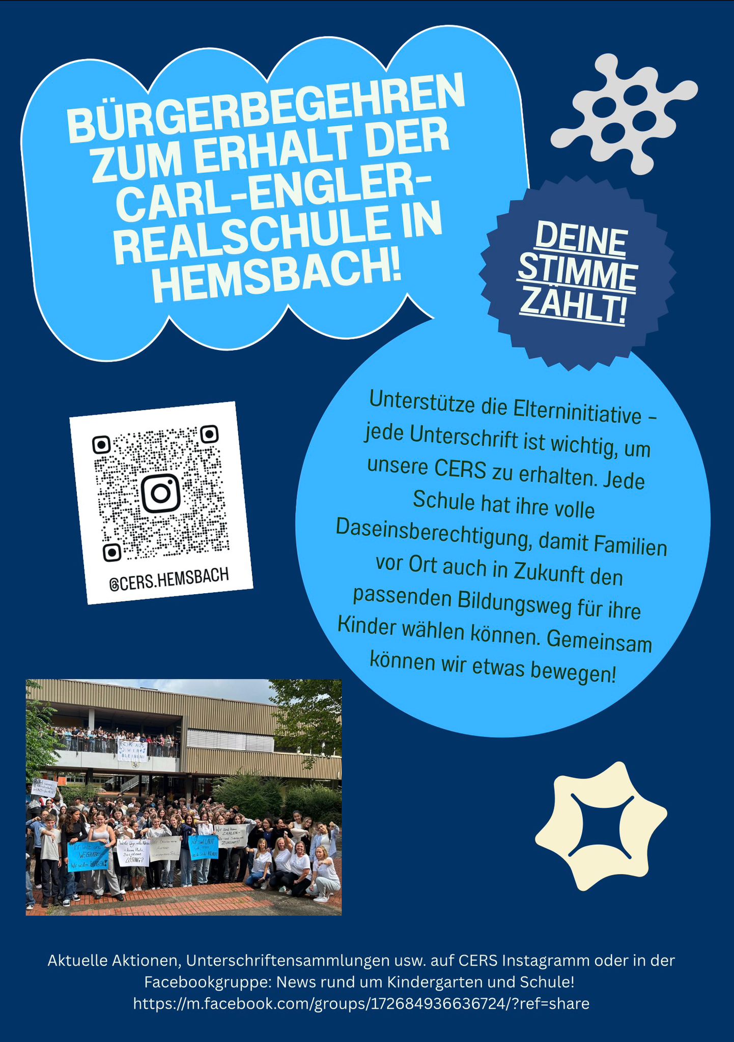 Bürgerbegehren zum Erhalt der Carl-Engler-Realschule