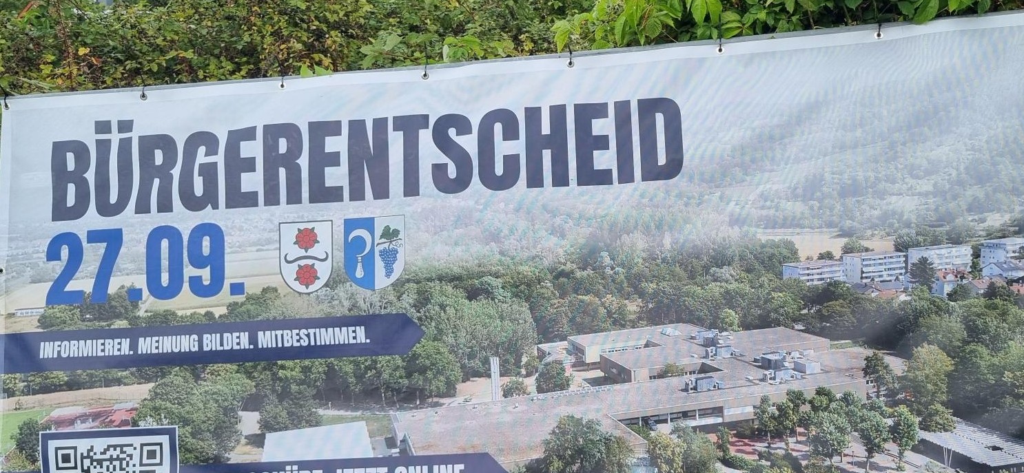 Wichtige Information zum Bürgerentscheid am 27. September 2026