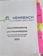 Haushaltsrede 2023