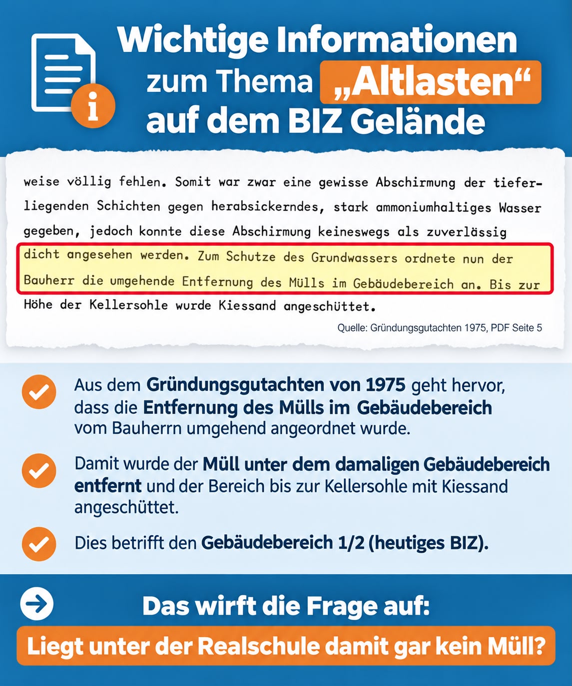 Welche Investition kann sich Hemsbach leisten? Welche Investitionen stehen aus.?