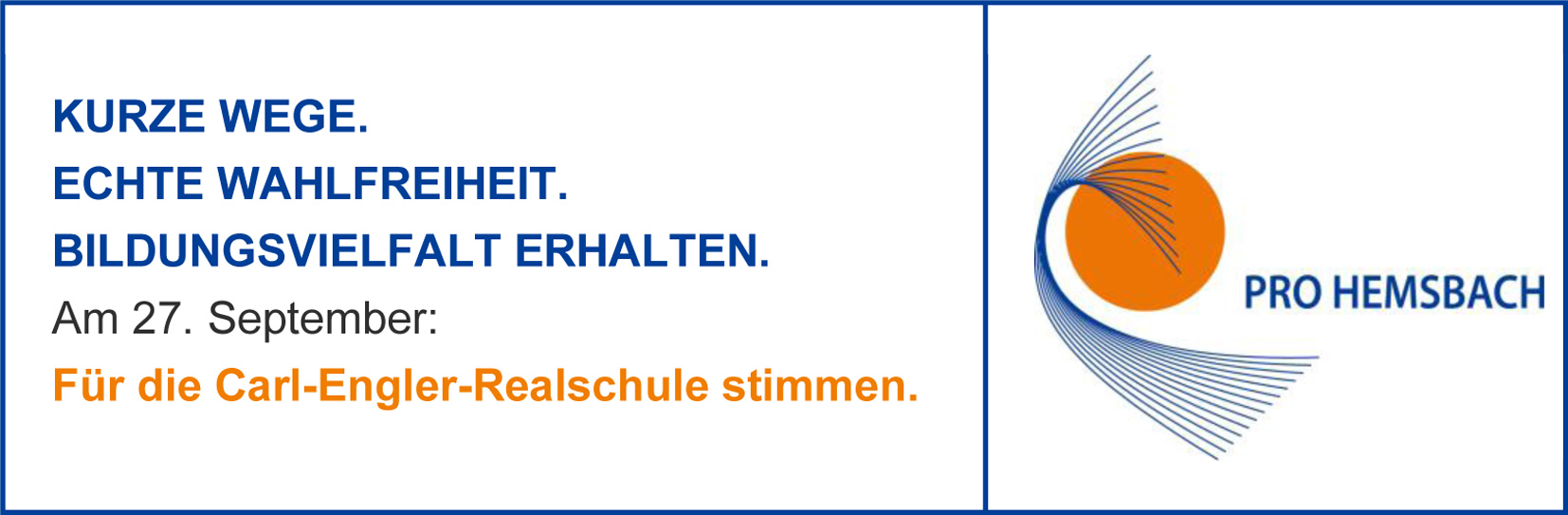 Bildungsvielfalt sollte man nie leichtfertig aufs Spiel setzen.